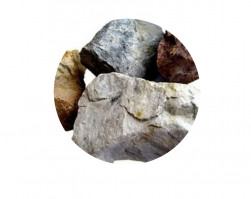 Камень Микс (Талькохлорид, Дунит, Кварцит) упаковка 30 кг 