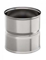 Адаптер котла / диаметр 150*150 / нержавеющая сталь 1,0мм / h=120 мм