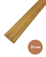 Плинтус Сосна, 35 мм, сорт "А", гладкий, длина 2,5 м, цена за погонный метр