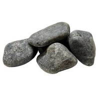 Камень Серпентинит шлифованный (ведро 10 кг)